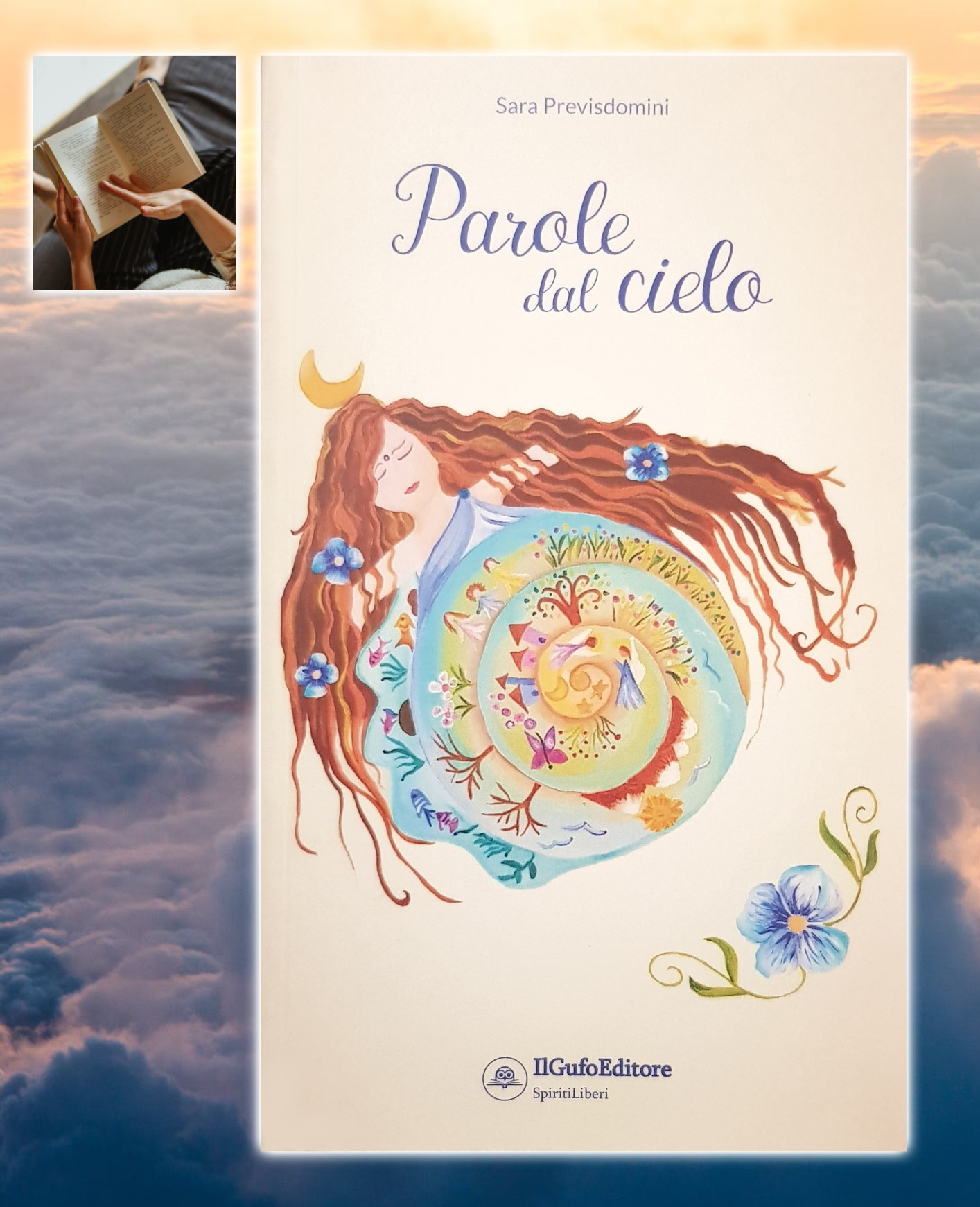 Parole dal cielo, libro di Sara Previsdomini. Immagini di Annarè Girardi.